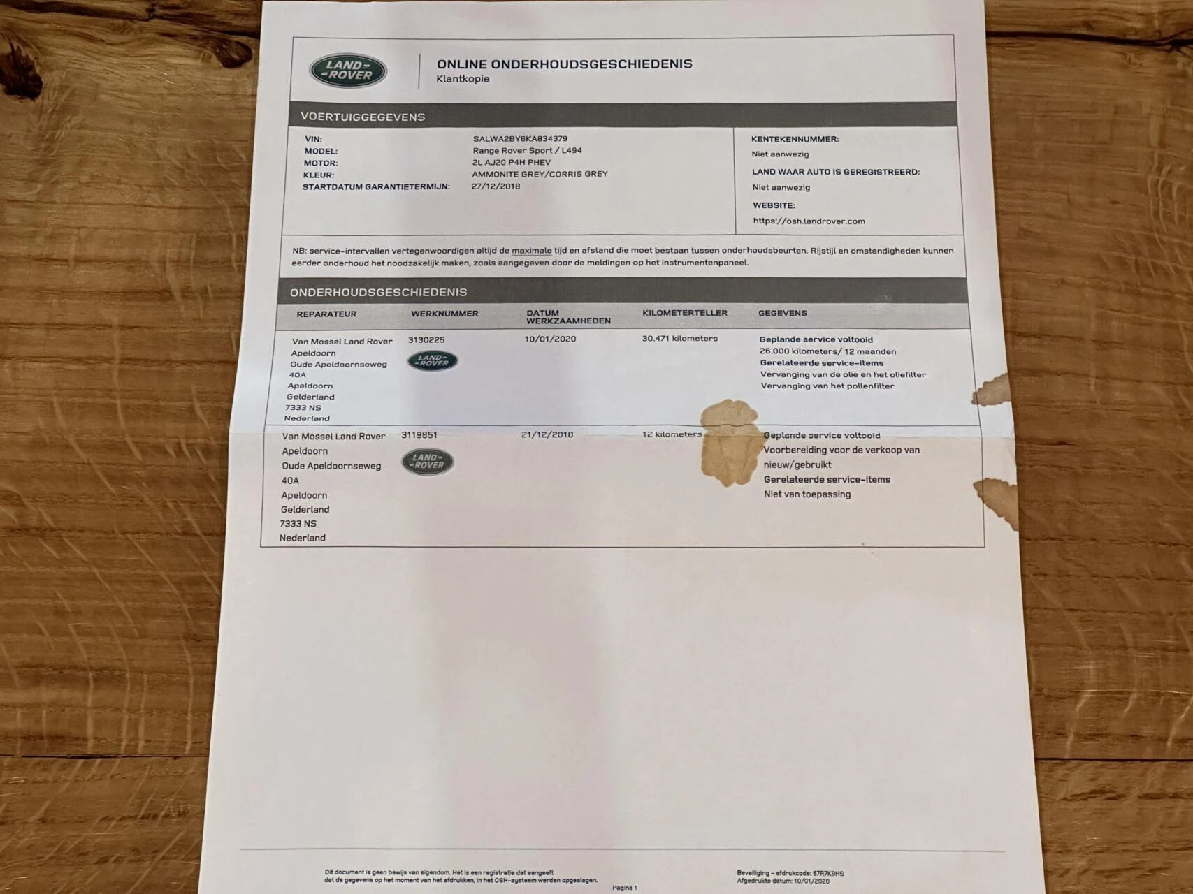 Hoofdafbeelding Land Rover Range Rover Sport