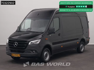Mercedes Sprinter 317 CDI Automaat L2H2 LED Navi Airco Cruise Camera 10inch MBUX CarPlay Parkeersensoren Euro6 L2 Airco Cruise control