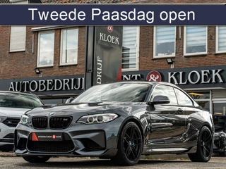 Hoofdafbeelding BMW M2 BMW M2 2-serie Coupé DCT ORG NL PANO ELEK STOEL CAMERA APPLE CARPLAY FE UITLAAT CARBON PAKKET BOMVOL!!!