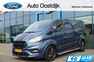 Hoofdafbeelding Ford Transit Custom Ford Transit Custom 290 2.0 TDCI L1H1 Sport 185PK Automaat Trekhaak Camera Winterpack Stoelverwarming Cruise Navi Carplay 18" Velgen *Dealer Onderhouden*