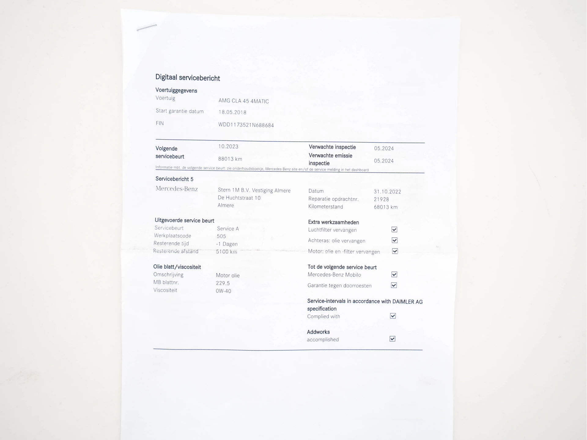 Hoofdafbeelding Mercedes-Benz CLA