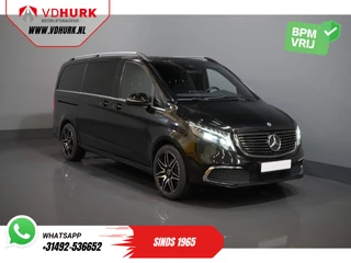 Mercedes-Benz EQV 300 L2 360 km WLTP/ € 53.172,- incl. BTW Avantgarde/ 19" LMV/ Distronic/ Burmester/ 7pers/ Leder/ 10" MBUX