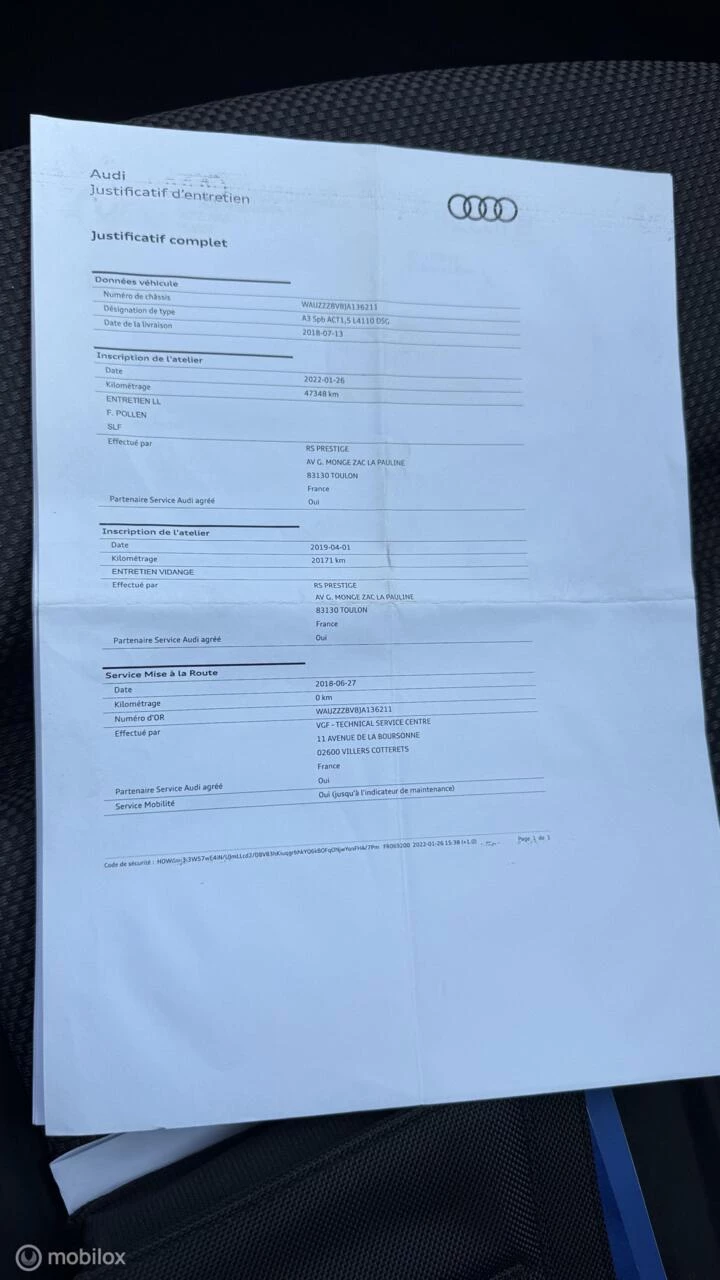 Hoofdafbeelding Audi A3