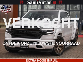 Dodge Ram 1500 HULK PACK | 5.7 V8 HEMI | SFEERVERLICHTING | FEUL WIELEN | TRAIN HORN | BOM VOL CREW CAB | DUBBELE CABINE | 5 PERSOONS | GRIJSKENTEKEN | MEGA DIKKE LIMITED ALN |