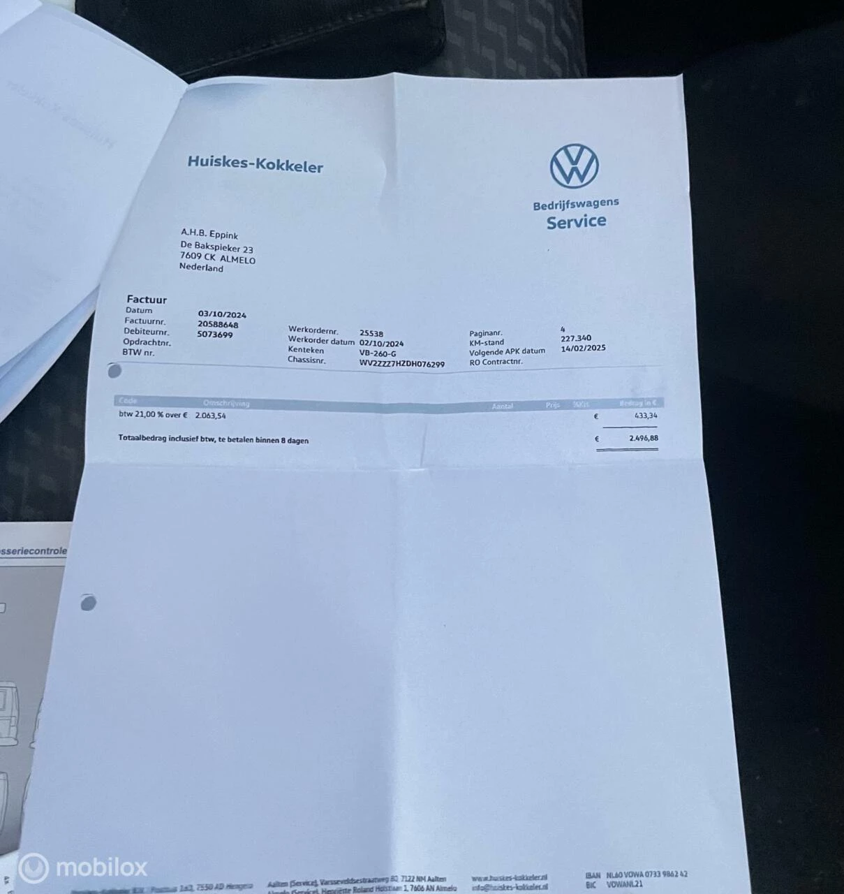 Hoofdafbeelding Volkswagen Transporter