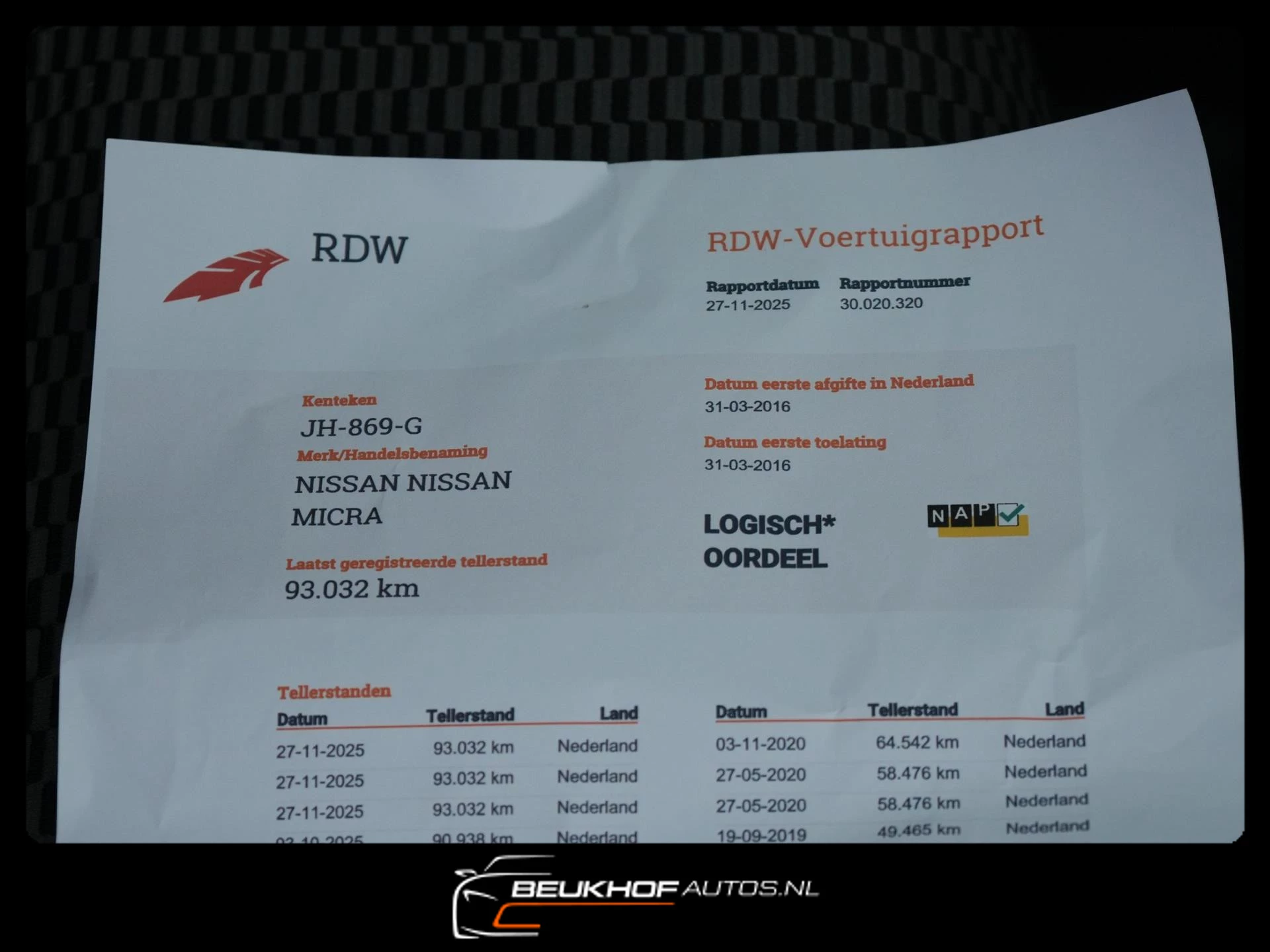 Hoofdafbeelding Nissan Micra