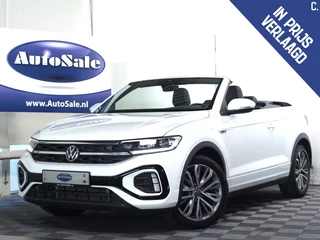 Hoofdafbeelding Volkswagen T-Roc Volkswagen T-Roc Cabrio 1.5 TSI R-Line DSG VIRTUAL CARPLAY ACC STUUR/STOELVW '22