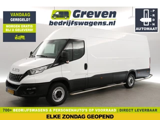 Iveco Daily 35S12V 2.3 410 L4H2 | Automaat | 3500kg Trekgew. | Trekhaak | Airco | Cruise | 3-Zits
