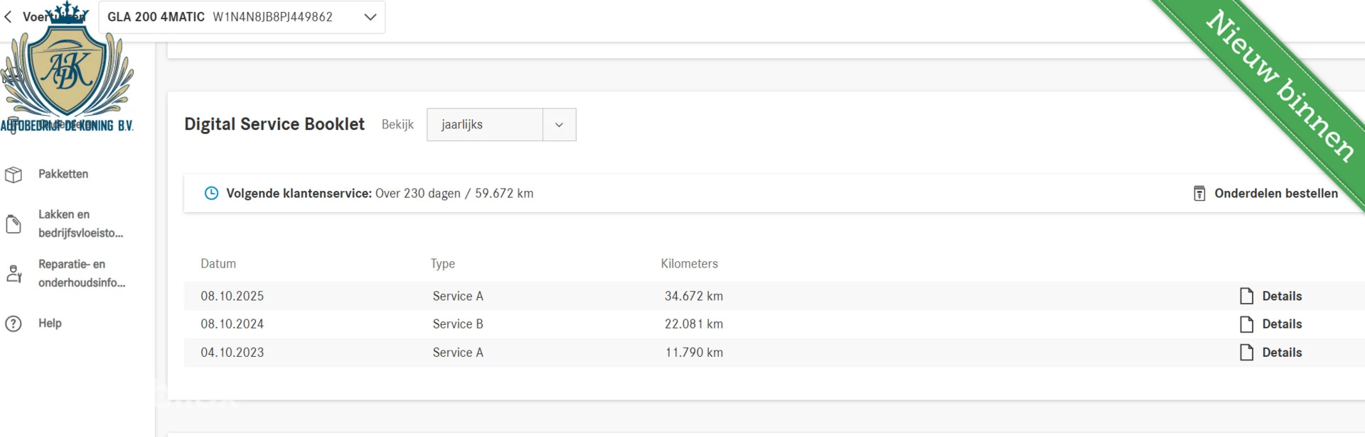 Hoofdafbeelding Mercedes-Benz GLA