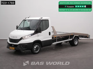 Iveco Daily 35C16 3.0L Autotransporter Dubbellucht 160PK Airco Cruise Camera Lier Euro6 Abschleppwagen Car Transporter Airco Cruise control