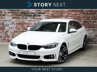 BMW 4 Serie Gran Coupé 418i High Executive M Sport Pakket Automaat / Navigatie Professional / Head-Up Display / DAB / Stoelverwarming / Hifi / LED Koplampen / M Sportremsysteem / Lichtpakket / 19 Inch