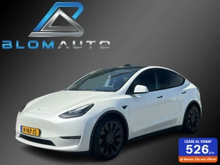 Hoofdafbeelding Tesla Model Y Tesla Model Y Performance AWD 462PK AUTOPILOT+1E EIG.+PANO