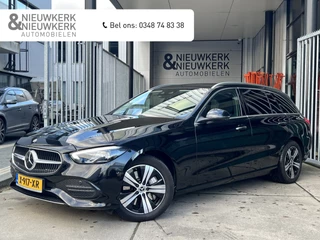 Mercedes-Benz C-Klasse Estate 300 e Luxury Line | AUTOMAAT | SCHUIF/KANTELDAK | SFEERVERLICHTING | CARPLAY/ANDROID | 360 CAMERA | NAVI | ADAPTIVE CRUISE CONTROL | KEYLESS | CLIMATE CONTROL | PDC V+A | STOEL/STUURVERWARMING