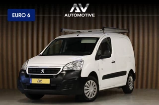 Peugeot Partner 120 1.6 BlueHDi 100 | Airco | Cruise control | PDC | Imperiaal | Elek. ramen | Bluetooth | MF Stuur | Houten vloer | NAP Logisch | NL Auto