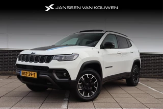 Jeep Compass 4xe 240 Plug-in Hybrid Electric Trailhawk *Panoramadak * Leder & Memory Stoelventilatie en -Verwarming * Alpine Sound Systeem