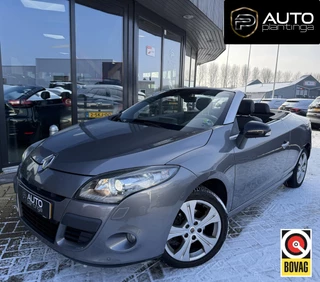 Renault Mégane Coupé-Cabriolet 1.4 TCE Dynamique 131PK | BOMVOL | Nette Staat! | NL Auto | Xenon | Leer | Stoelverwarming | Elektrische Stoel met Geheugen | Keyless Entry | Parkeersensoren Voor en Achter | Cruise Control | Climate Control | Navigatie | 2 Sleutels | Laatste eigenaar heeft de auto 10 jaar in bezit gehad | NAP Logisch | Ingeruild bij de Dealer |