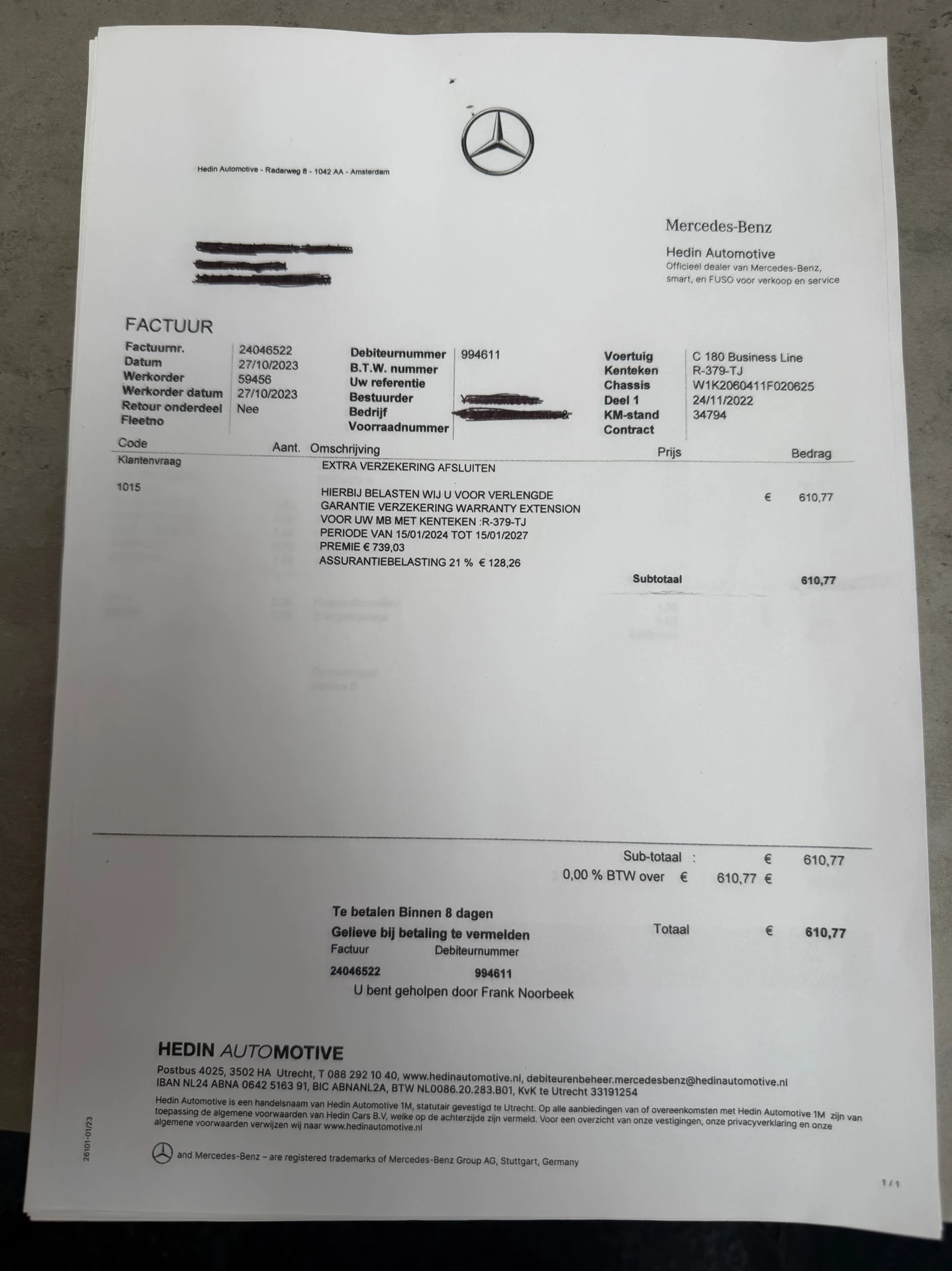 Hoofdafbeelding Mercedes-Benz C-Klasse