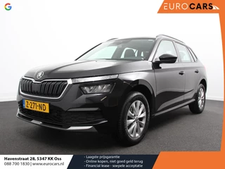 Hoofdafbeelding Škoda Kamiq Skoda Kamiq 1.0 TSI 110pk DSG Tour de France Navigatie Apple Carplay/Android Auto Cimate Control Camera Parkeer sensoren Led Adaptive Cruise Control