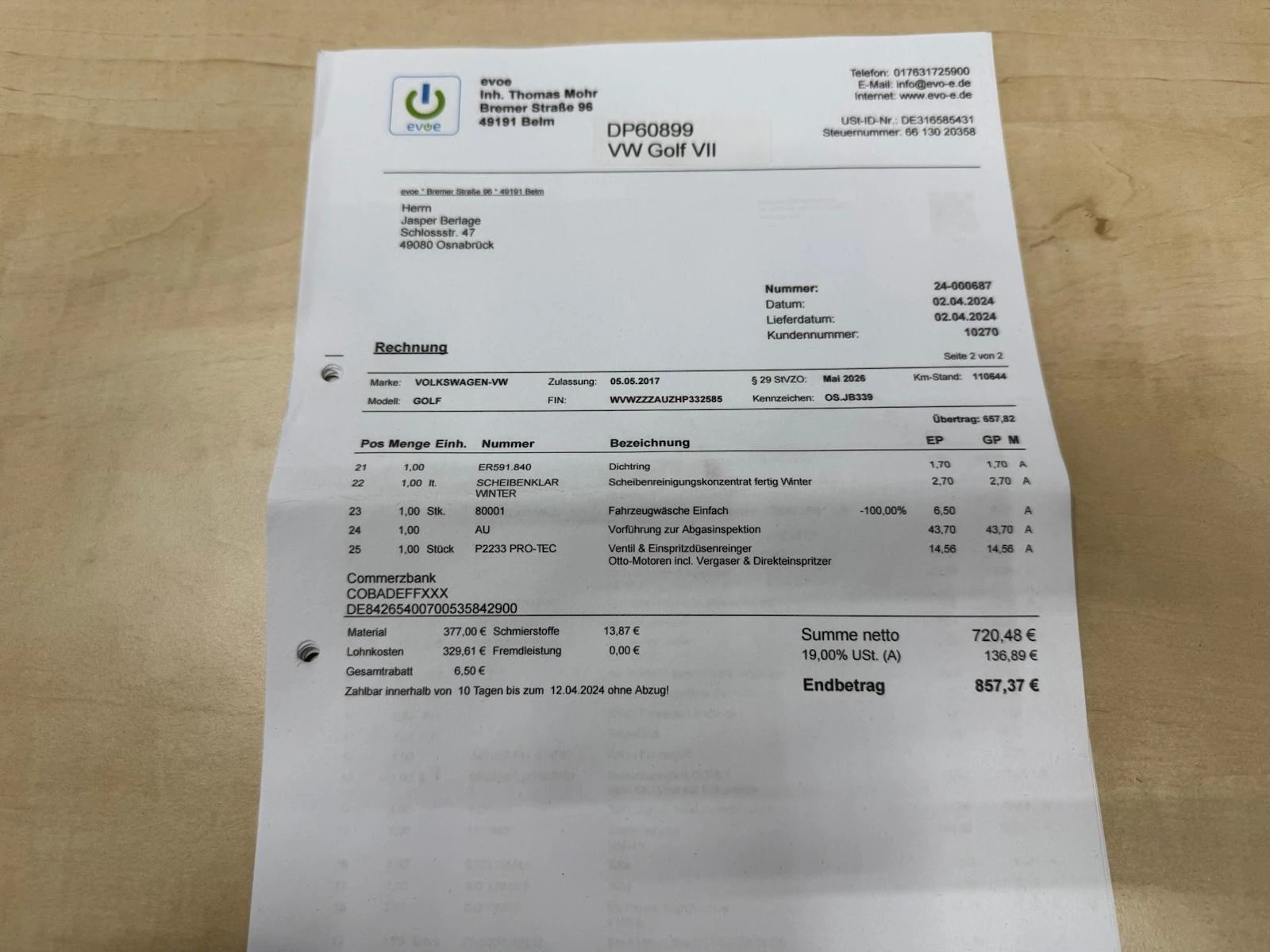 Hoofdafbeelding Volkswagen Golf