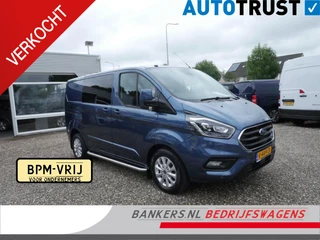 Ford Transit Custom 2.0 TDCI 130PK, L1, Limited, Dubbel Cabine, Airco