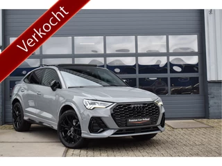 Audi Q3 Sportback 45 TFSI e S-Line 245 Pk Nardo Grey Pano Memory Leder Keyless Sfeer Matrix 20 Inch