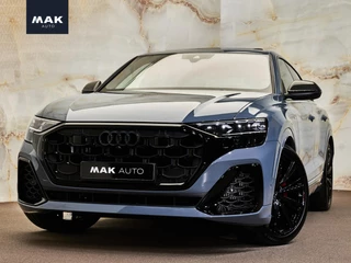 Audi Q8 60 TFSI e Quattro Pro Line S Competition, Audi Exclusive, pano, 4W-best, B&O adv., Luchtv., OLED, S sportstoelen, Laserlicht, 23", NP184k