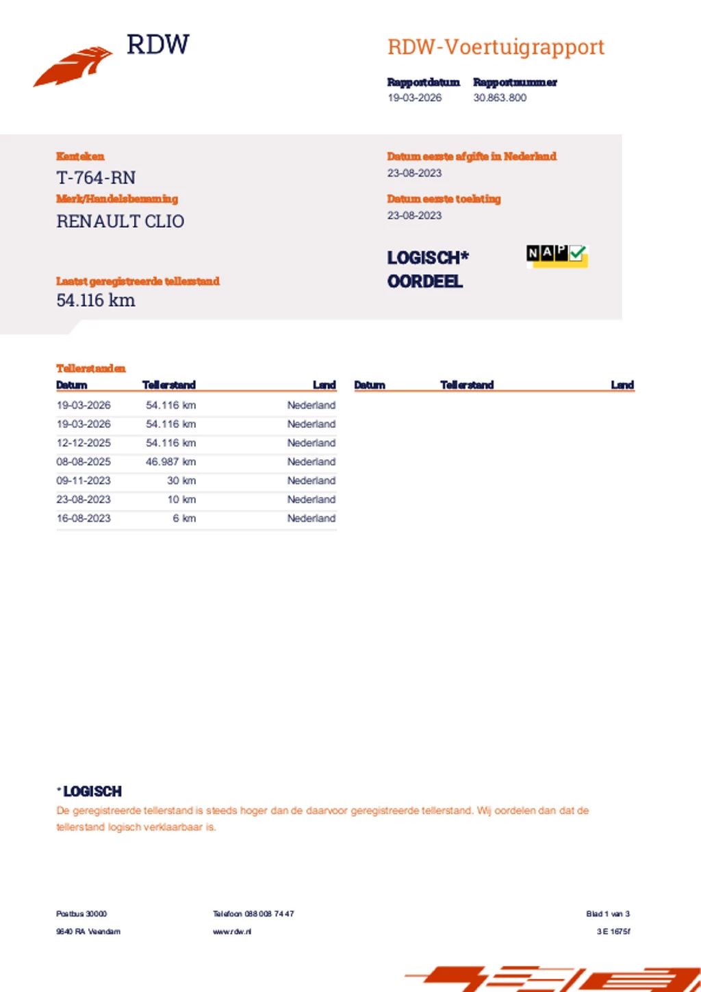 Hoofdafbeelding Renault Clio