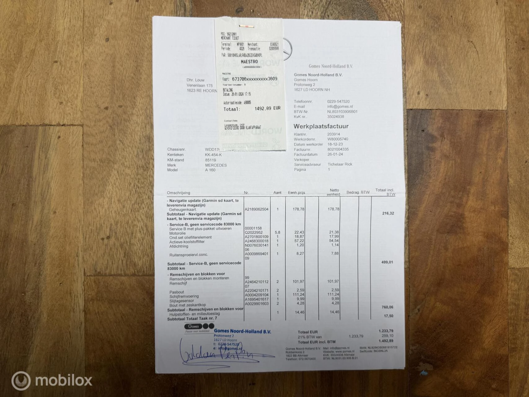 Hoofdafbeelding Mercedes-Benz A-Klasse