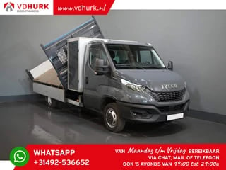 Iveco Daily 35C18 3.0 Aut. Dubbel Lucht/ 3 Zijde Kipper/ kieper/ Tipper/ Open laadbak/ dreiseiten/ Pritsche/ 3.5t Trekvermogen/ Doppel rad