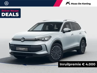 Volkswagen Tiguan Life Edition 1.5 eHybrid 204 pk 6 versn. DSG · Trekhaak inklapbaar, met elektrische ontgrendeling, incl. aanhangwagen- manoeuvreerhulp Trailer Assist · Winter Pakket incl. verwarmbaar stuurwiel ·