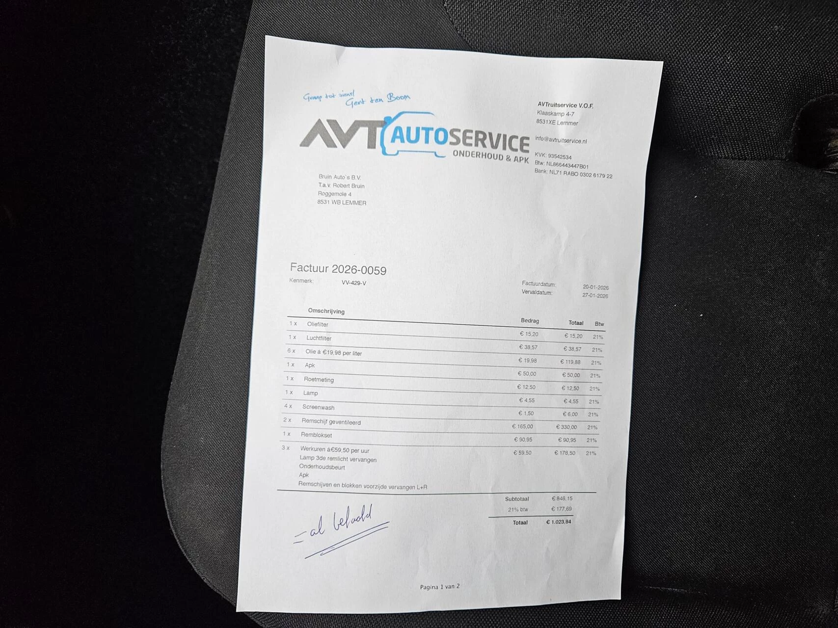 Hoofdafbeelding Renault Trafic