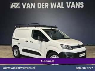 Citroën Berlingo 1.2 PureTech 131pk Automaat **Benzine** L1H1 Euro6 Airco | 3-Zits | Camera | Apple Carplay Navigatie, Android Auto, Cruisecontrol, Imperiaal, Parkeersensoren, Bijrijdersbank