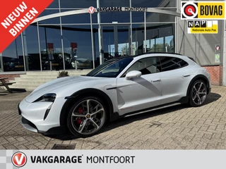 Porsche Taycan Cross Turismo 4 S 93 kWh 572 PK|Btw Auto!|IJsgrijs Metallic|Bijrijder display|Head-up|Zeer exclusief: Leder-alcantara bekleding|Stoelkoeling/verwarming+stuur|Chrono|Panorama dak|Adaptive Cruise|performance Plus accu