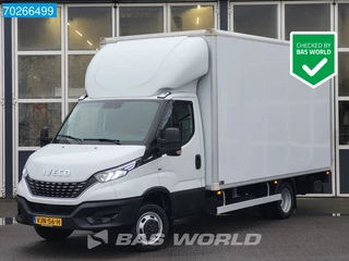 Iveco Daily 35C18 3.0L Automaat NL Bakwagen Laadklep Zijdeur Meubelbak Koffer 22m3 Airco Cruise control