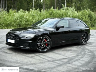Hoofdafbeelding Audi A6 Audi A6 Avant 55 TFSI e quattro Pro Line S Black, trekhaak