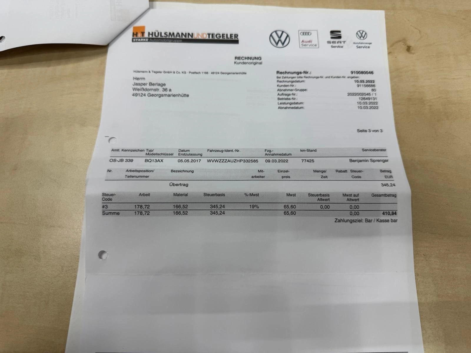 Hoofdafbeelding Volkswagen Golf