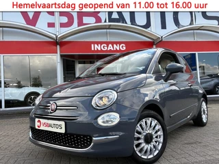 Fiat 500 1.0 HYBRID LOUNGE HALF-LEER NAVI-CARPLAY CRUISE-CONTROL AIRCO LMV ESP
