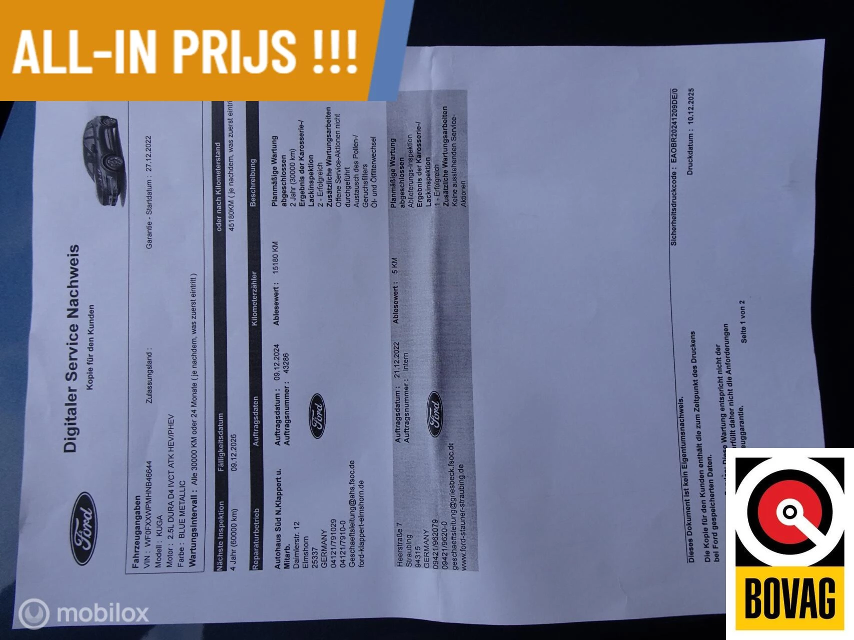 Hoofdafbeelding Ford Kuga