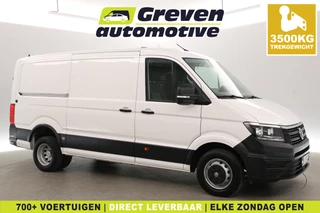 Volkswagen Crafter 2.0 TDI 177PK L3H2 | Dubbellucht | 3500kg Trekgew. | Airco | Cruise | Camera | Carplay | Navi | Trekhaak