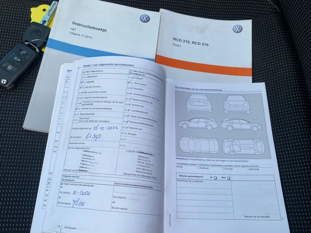 Hoofdafbeelding Volkswagen up!
