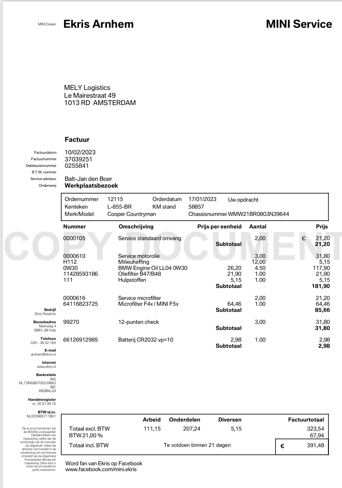 Hoofdafbeelding MINI Countryman