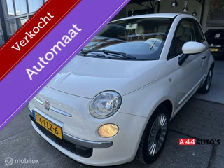 Fiat 500 1.2 Lounge* NL AUTO*NAP✅*AUTOMAAT* MULTISTUURWIEL*