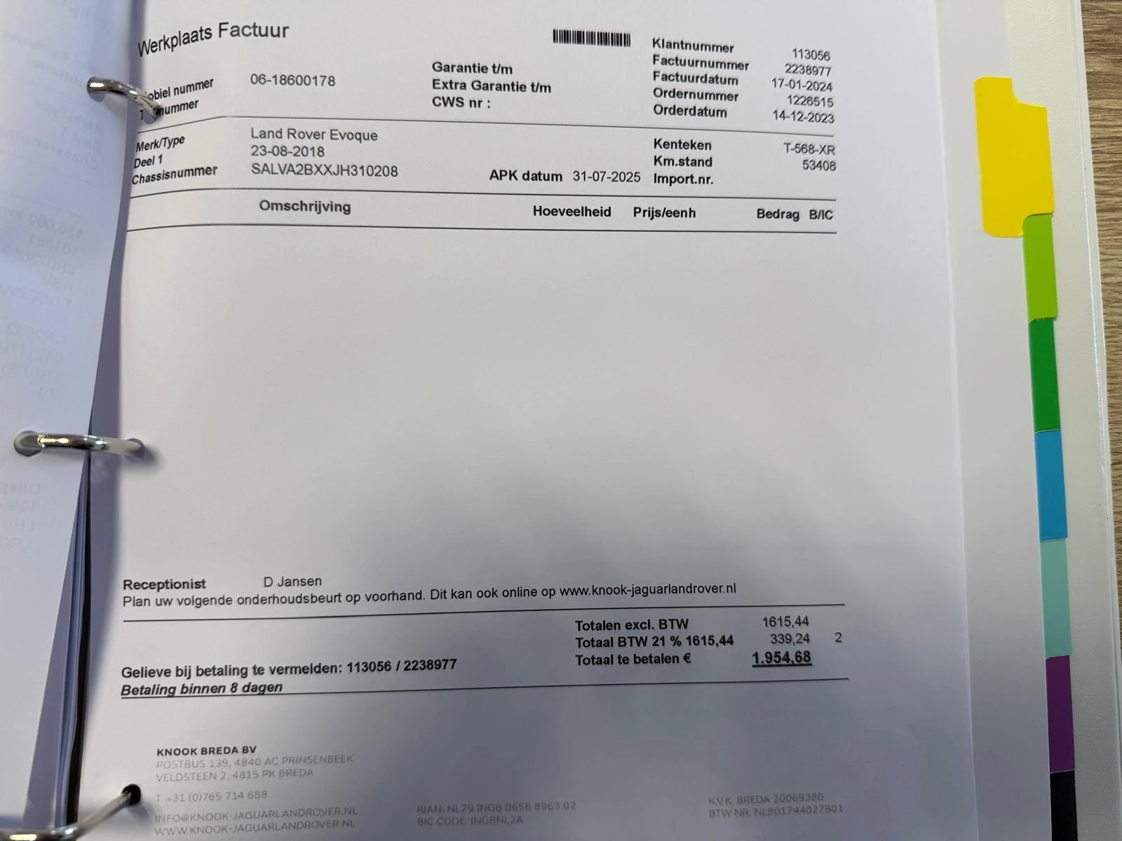 Hoofdafbeelding Land Rover Range Rover Evoque