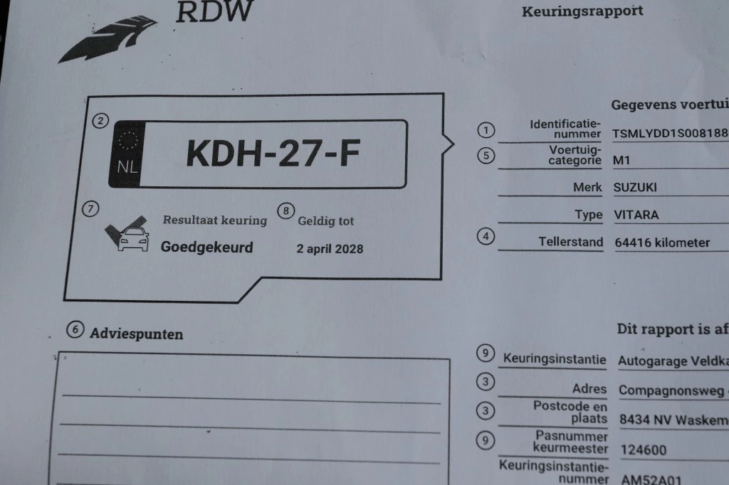 Hoofdafbeelding Suzuki Vitara