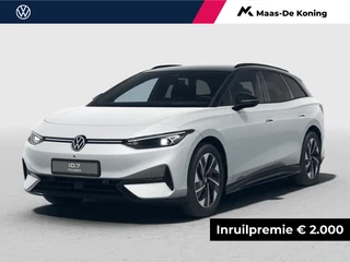 Volkswagen ID.7 Tourer Limited Edition 77 kWh accu 286 PK · verwarmd stuurwiel · Draadloze telefoonlader ·
