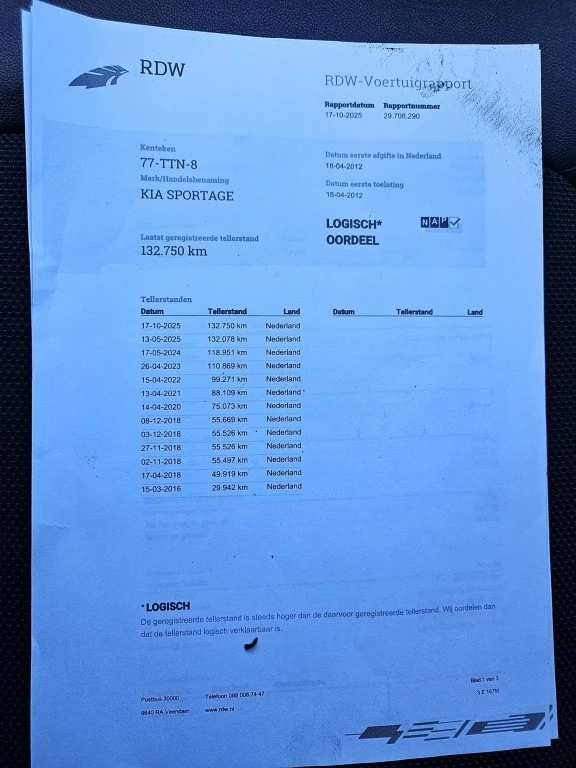 Hoofdafbeelding Kia Sportage