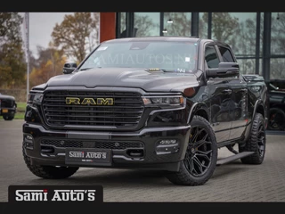 Dodge Ram Pick-Up PREMIUM NIGHT 2025 | BOM VOL + 14.4 INCH SCHERM BOM VOL | LUCHTVERING | HUD | HURRICAN 420PK 636 Nm TWIN TURBO | PRIJS MET LPG EN COVER EN GARANTIE | DUBBELE CABINE | PICK UP | 5 PERSOONS | DC | GRIJSKENTEKEN | VOORRAAD NR 2231 - 4946