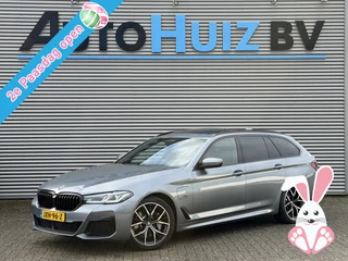 BMW 5 Serie Touring 530e xDrive M Sport Trekhaak Panoramadak Head-Up Display Leder Dynamic Damping Control Driving Assistant Professional Parkeerassistent-pakket Plus Laser