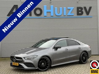 Mercedes-Benz CLA 180 AMG Line Panoramadak-/ Schuif-kanteldak Widescreen Keyless Entry Head-Up Display Ambienteverlichting ACC 19 Inch LED 360 Graden Camera Night Pakket BTW Vol!!