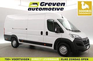 Opel Movano 2.2D 165PK L4H2 | 3000kg Trekgew. | Airco | Cruise | 3 Zits | Parkeersens. | Stoelverw.